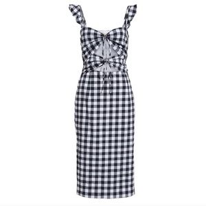 NWT WAYF gingham dress